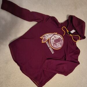 NFL Burgundy and Yellow Hoodie